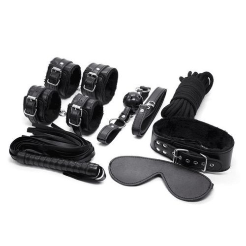WICKED 7-Piece BDSM Kit Black