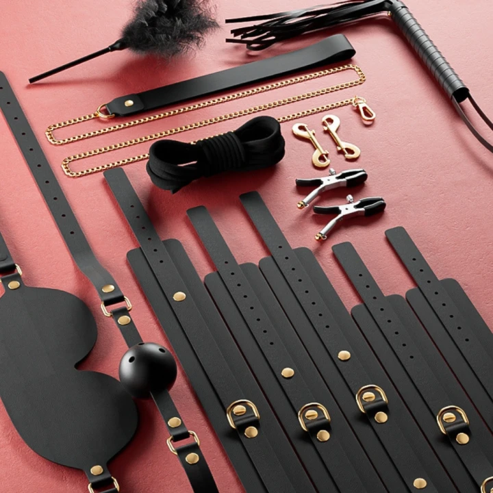11-Piece BDSM Kit CLARISSA Black