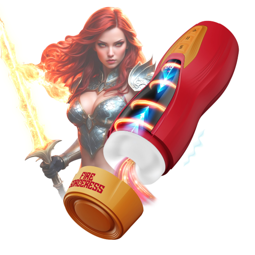 Solara  Fire Sorceress  Multi Function Masturbator