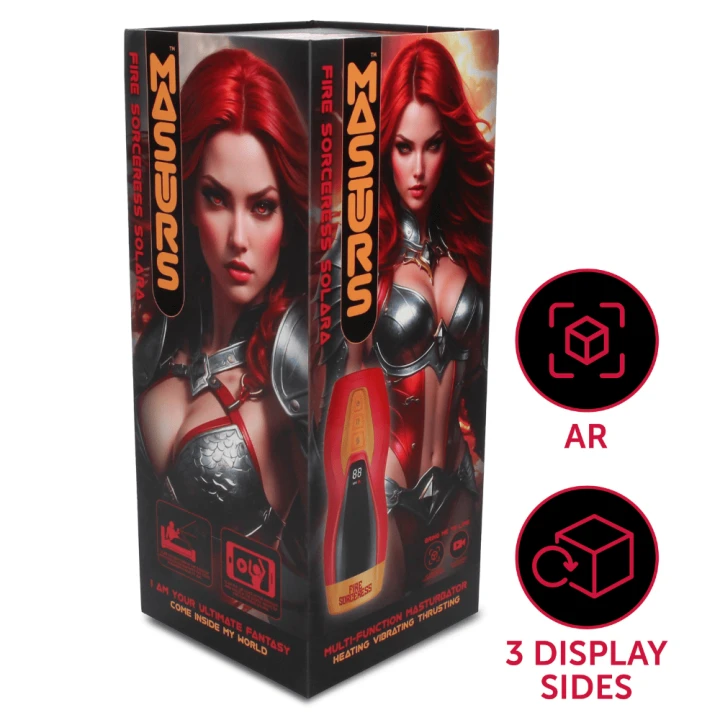 Solara  Fire Sorceress  Multi Function Masturbator
