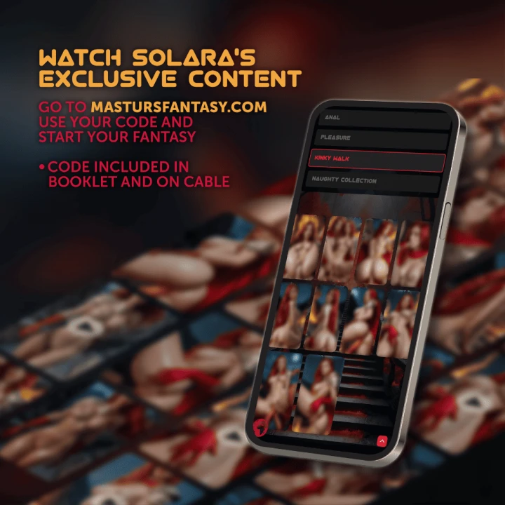 Solara  Fire Sorceress  Multi Function Masturbator