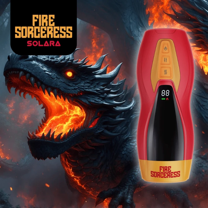 Solara  Fire Sorceress  Multi Function Masturbator