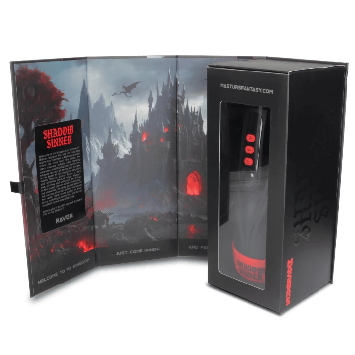 Raven  Shadow Sinner  Multi Function Masturbator