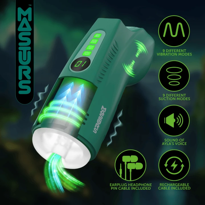 Ayla  Forest Warrior  Multi Function Masturbator