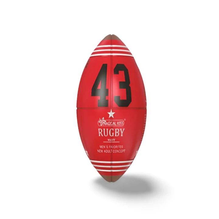 Masturbator Rugby Ball Wavy Egg 9 x 5 cm