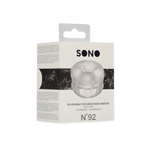 Teksturowany Pierścień Masturbacyjny Textured Sono Reversible Masturbation Ring #92