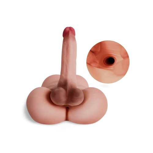 Masturbator Buttocks with Articulated Penis 18cm Sexy Dandy