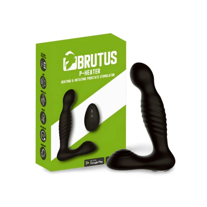 BRUTUS P-HEATER Heating &amp; Rotating Prostate Stimulator | APP