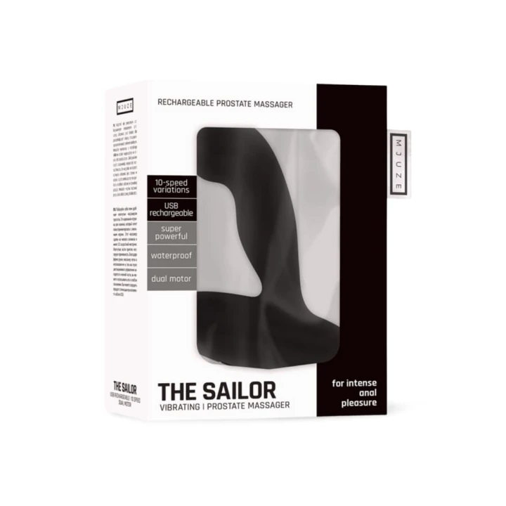 The Sailor - Vibrating Prostate Stimulator - Black