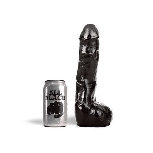 Dildo AB12 Keith All Black 17 x 4.5cm