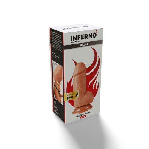 INFERNO JULIO Realistic Dildo 10 x 4.6cm