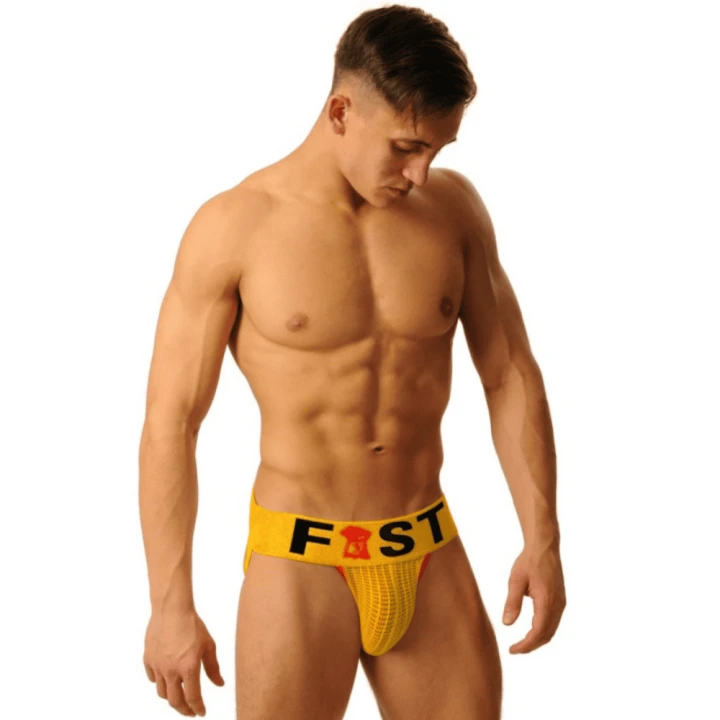 Fist Yellow Jockstrap