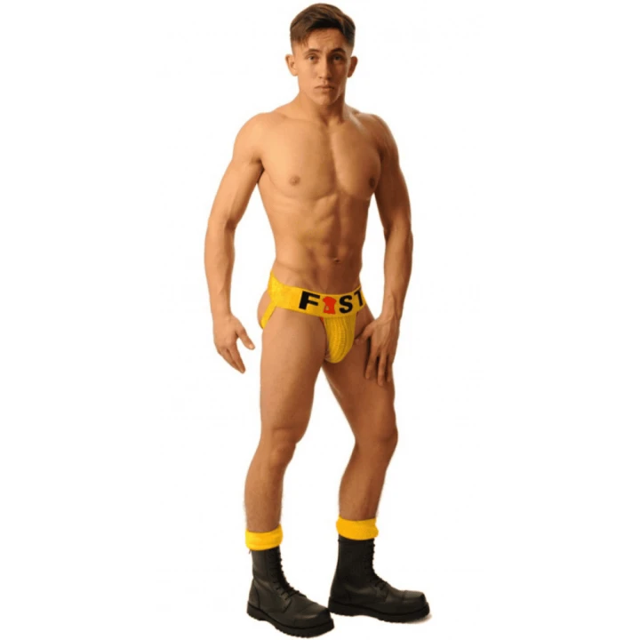 Fist Yellow Jockstrap