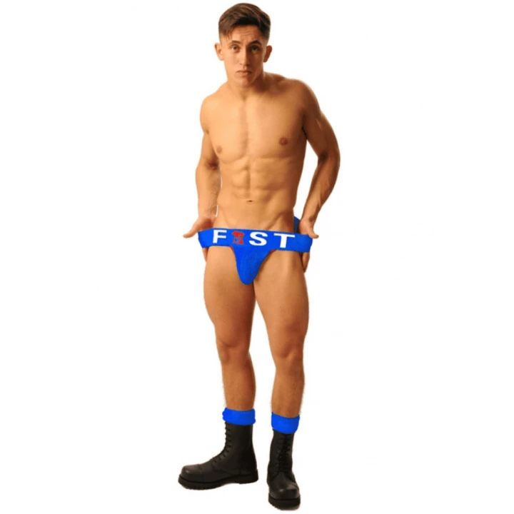 Fist Blue Jockstrap