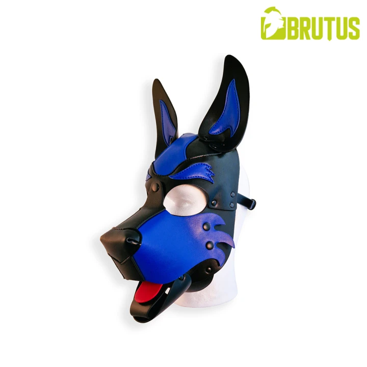 BRUTUS Vegan Pup Hood Black-Blue