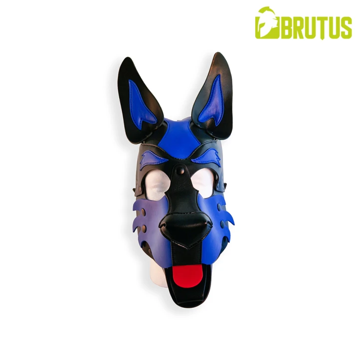 BRUTUS Vegan Pup Hood Black-Blue