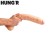 HUNG'R BRUTUS Dildo Light 17.5 inch / 44.5 cm /  7.3 cm