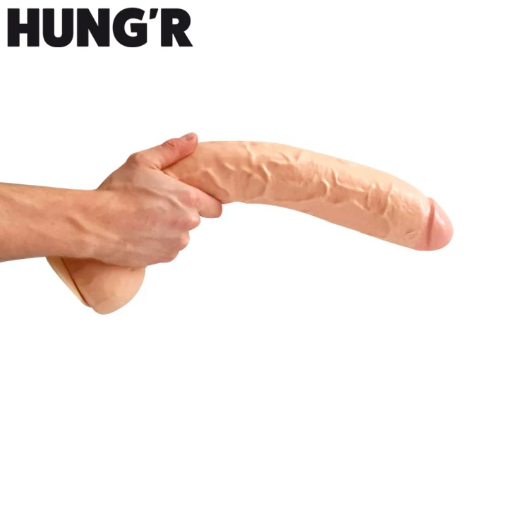 HUNG'R BRUTUS Dildo Light 17.5 inch / 44.5 cm /  7.3 cm