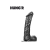 HUNG'R GUSTAV Dildo Black 13 inch / 33 cm /  6.8 cm