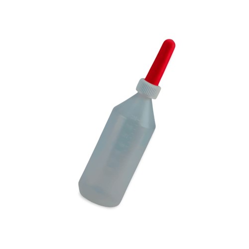 Mister B butelka na żel z smoczkiem Bottle with teat 1 l - soft tip 9 x 2.8 cm