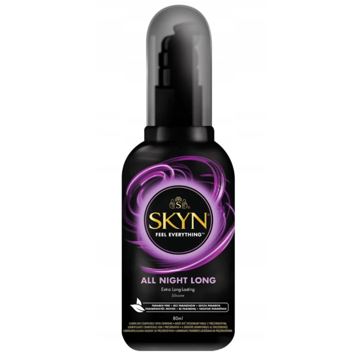 Skyn All Night Long - nawilżający żel intymny na bazie silikonu 80 ml