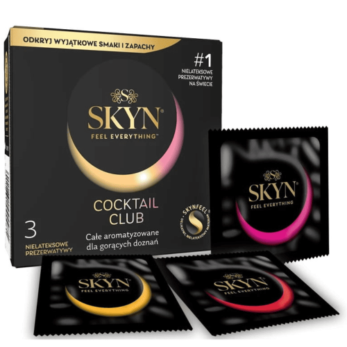 SKYN Cocktail Club nielateksowe prezerwatywy 3 szt