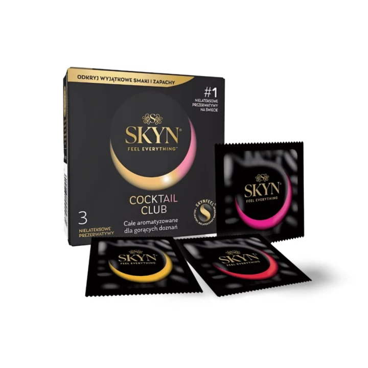 SKYN Cocktail Club nielateksowe prezerwatywy 3 szt