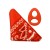 The Code - Silicone Cockring with Bandana - Orange