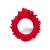 Pierścień erekcyjny Rise of the Dragon - Silicone Cock Ring - Red