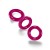 Set of 3 Willy Rings Pink Cockrings