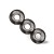 Oxballs Pack of 3 Grey mini cockrings