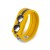 Leather Cockring Tippy Yellow