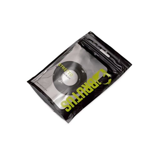 BRUTUS STRETTO Fat Stretchy Cockring Black