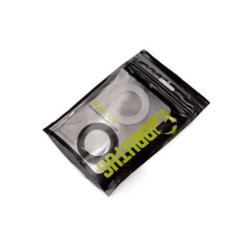 BRUTUS PROFILO Stretchy Cockrings Black + Clear