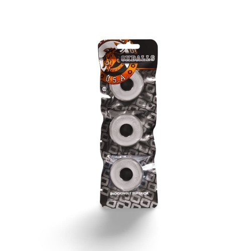 Oxballs cockrings Pack of 3 mini transparent