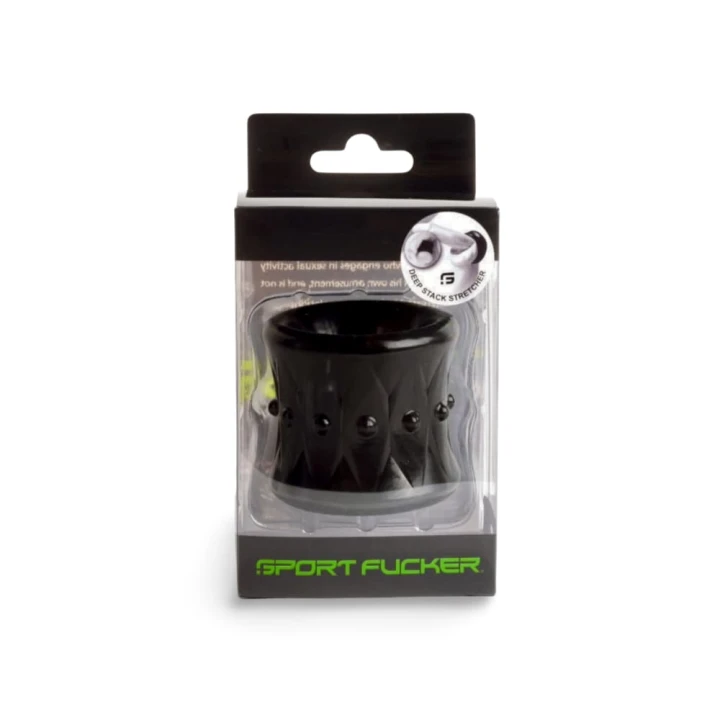 Sport Fucker Deep Stack Ball Stretcher Black