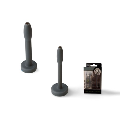 Sport Fucker Cum Plug Kit 5.08 cm. (2.00 inch) - Grey