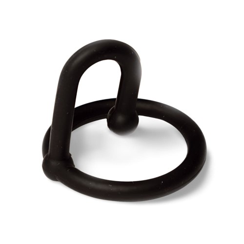 Sport Fucker Silicone Cum Stopper - Black