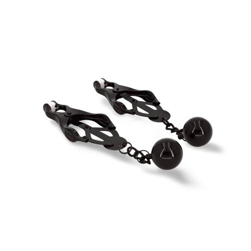 Klamerki na sutki Nipple clamps with Weightpleasure weight 58gr