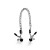 Klamerki na Sutki BRUTUS BITE Heavy Nipple Clamps Silver