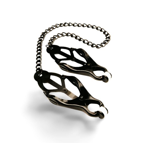 Klamerki na sutki Japan Mr Fist Nipple Clamp Black