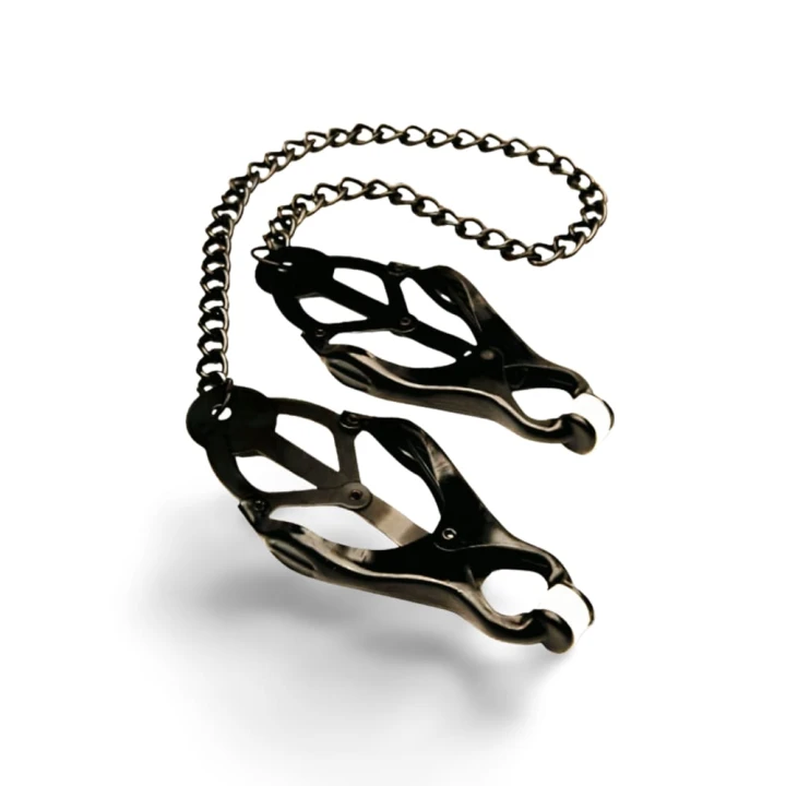 Klamerki na sutki Japan Mr Fist Nipple Clamp Black