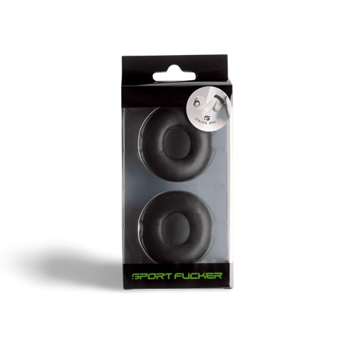 Sport Fucker Stacker Rings 2-Pack Black