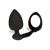 Silicone Plug and Cockring 8cm