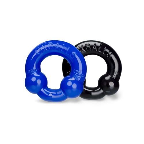 Oxballs Pack Ultraballs Black-Blue Cockrings