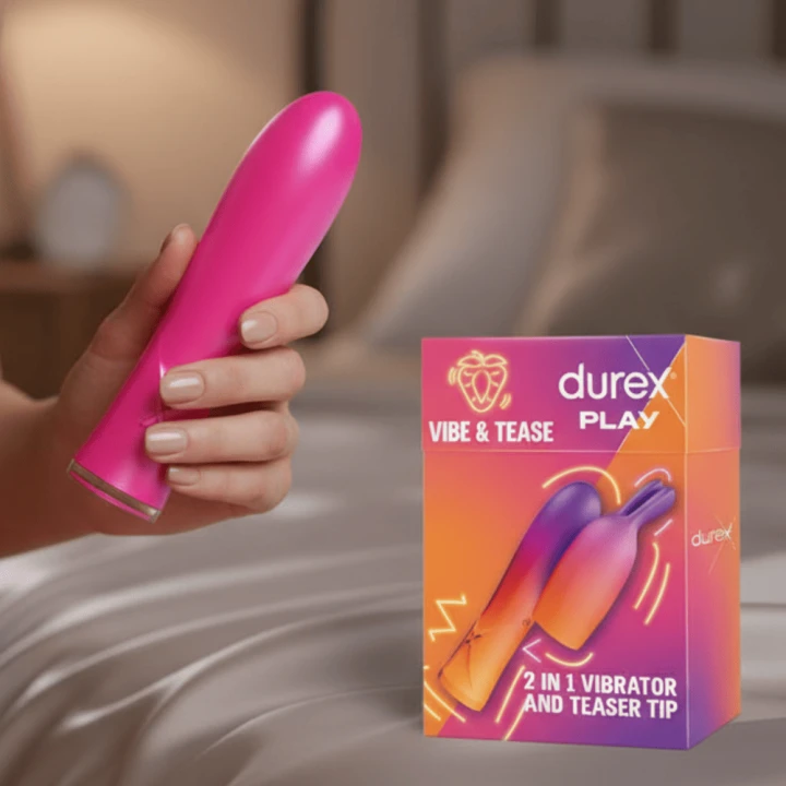 Durex Play Vibe & Tease Wibrator stymulujący łechtaczkę