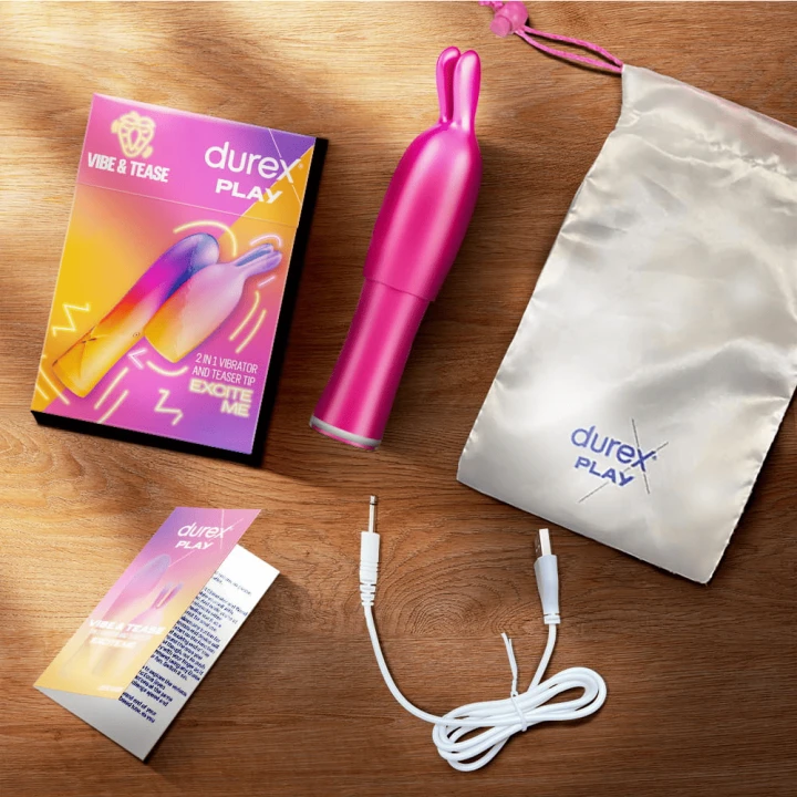 Durex Play Vibe & Tease Wibrator stymulujący łechtaczkę