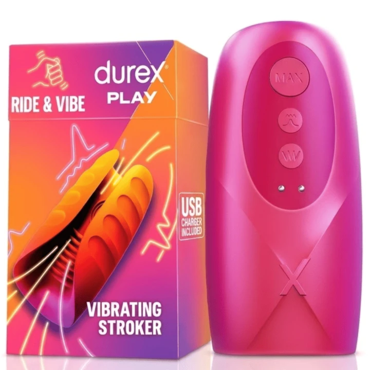Durex Play Ride & Vibe masturbator męski z funkcją lizania