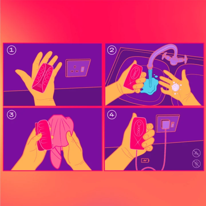 Durex Play Ride & Vibe masturbator męski z funkcją lizania