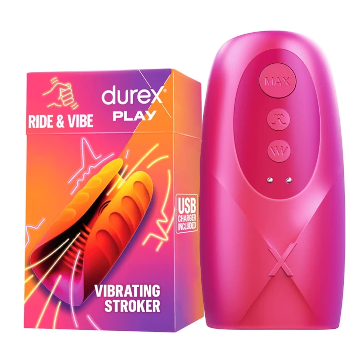 Durex Play Ride & Vibe masturbator męski z funkcją lizania